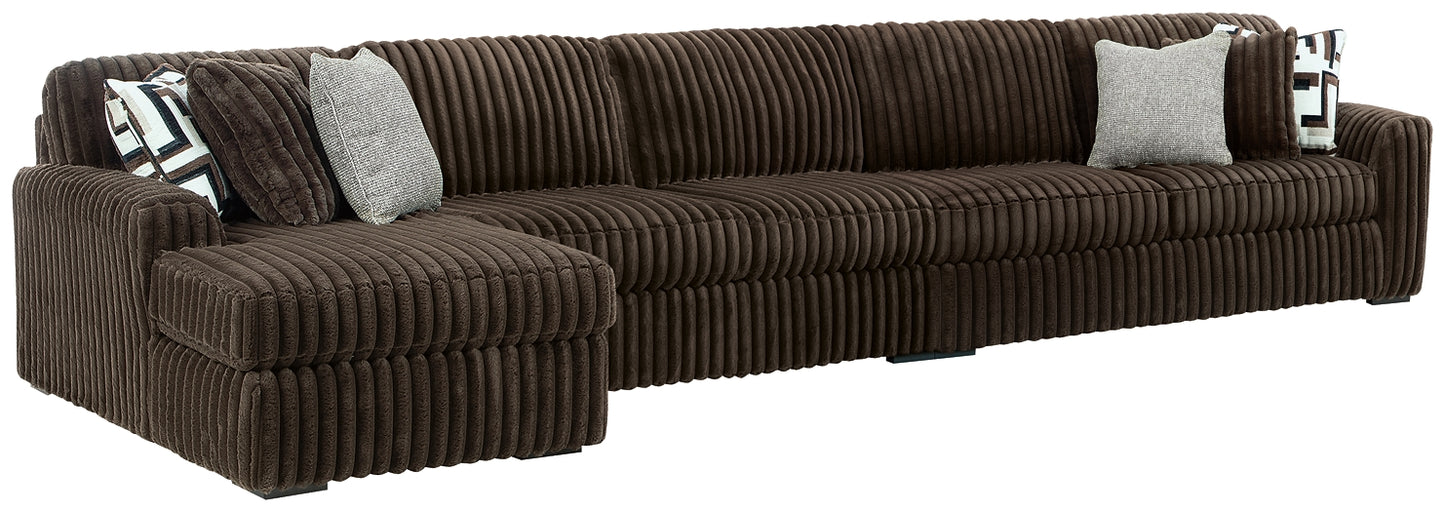 Seccional de 3 piezas con chaise longue Midnight-Madness