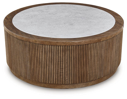 Hadonna Round Cocktail Table