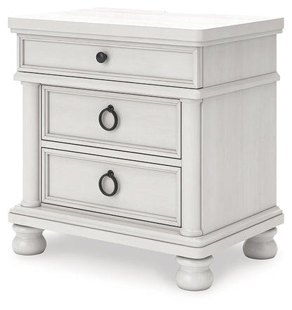 Rowlenstown Queen Poster Bed, Dresser, Mirror and Nightstand