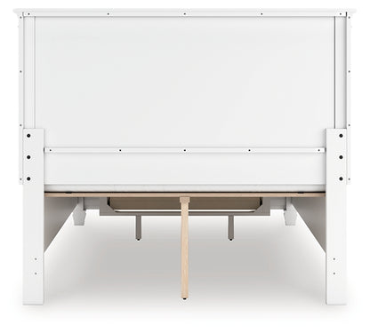 Fortman Full Panel Storage Bed, Dresser, Mirror and Nightstand