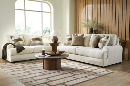 Jayne Park Sofa and Loveseat