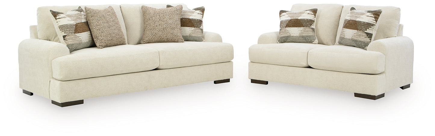 Jayne Park Sofa and Loveseat